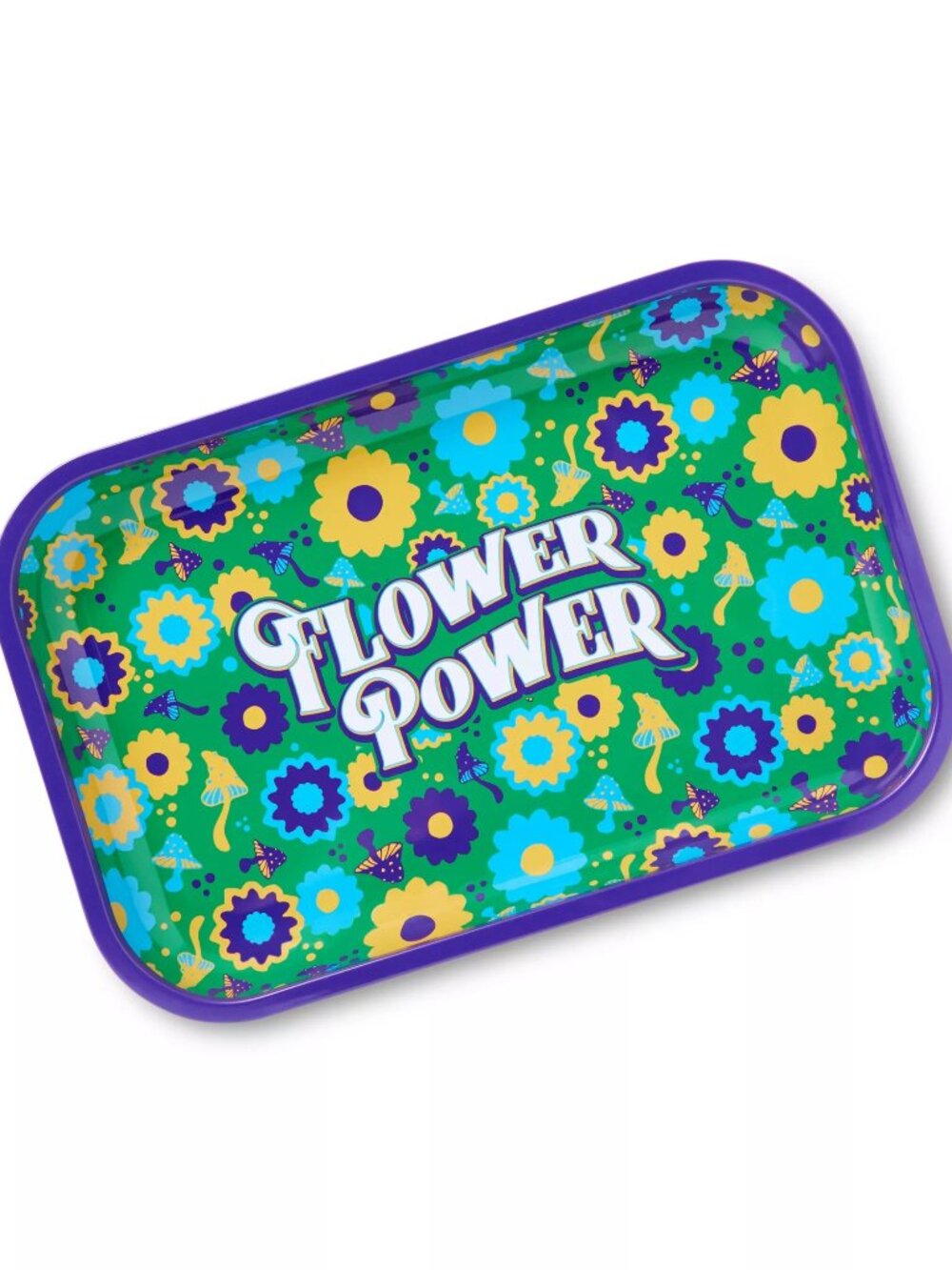 NEW Hippie Boho Festival 1970s Flower Power Tabletop Storage Tray